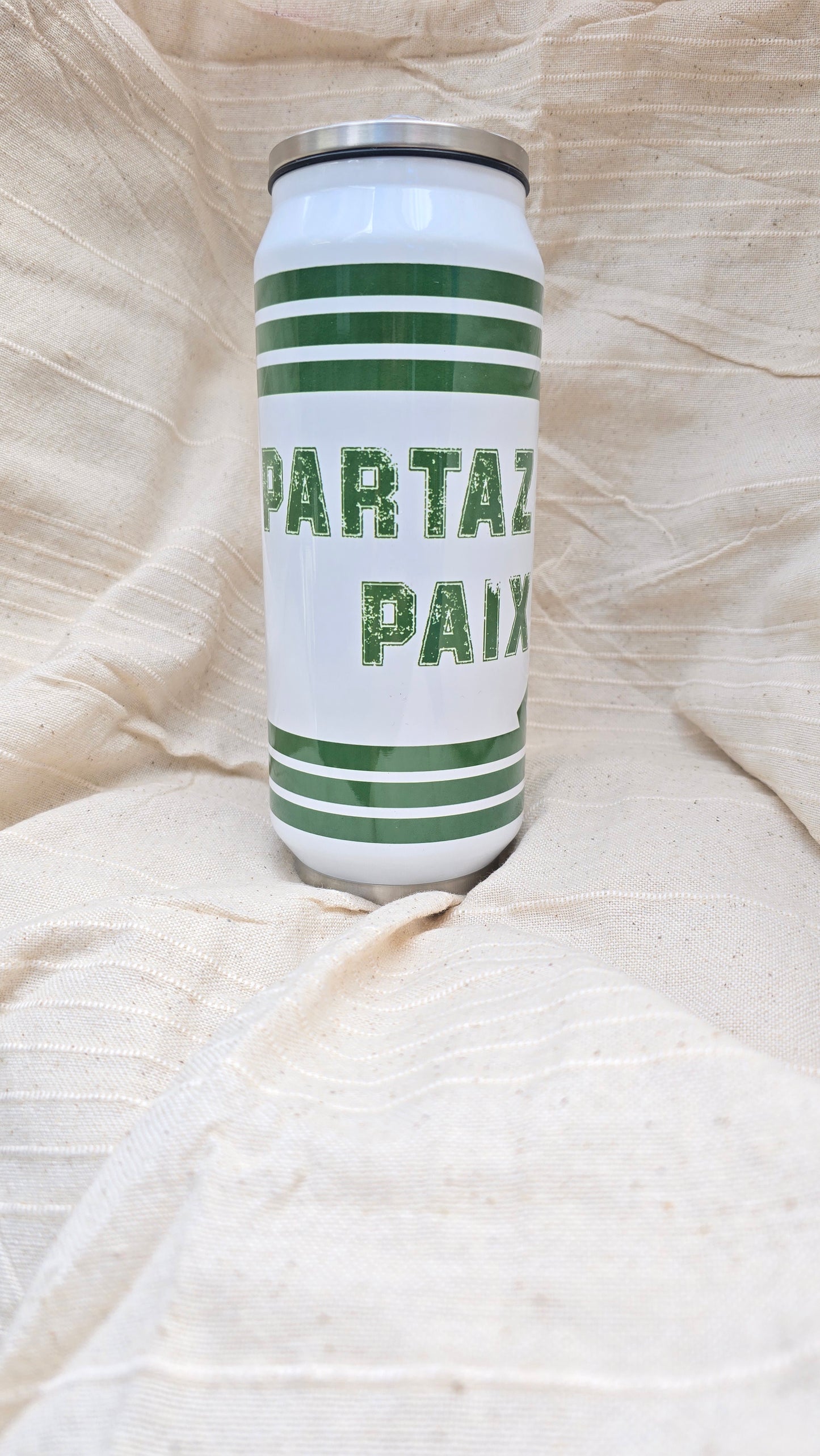 Canette thermos "partaz la paix"