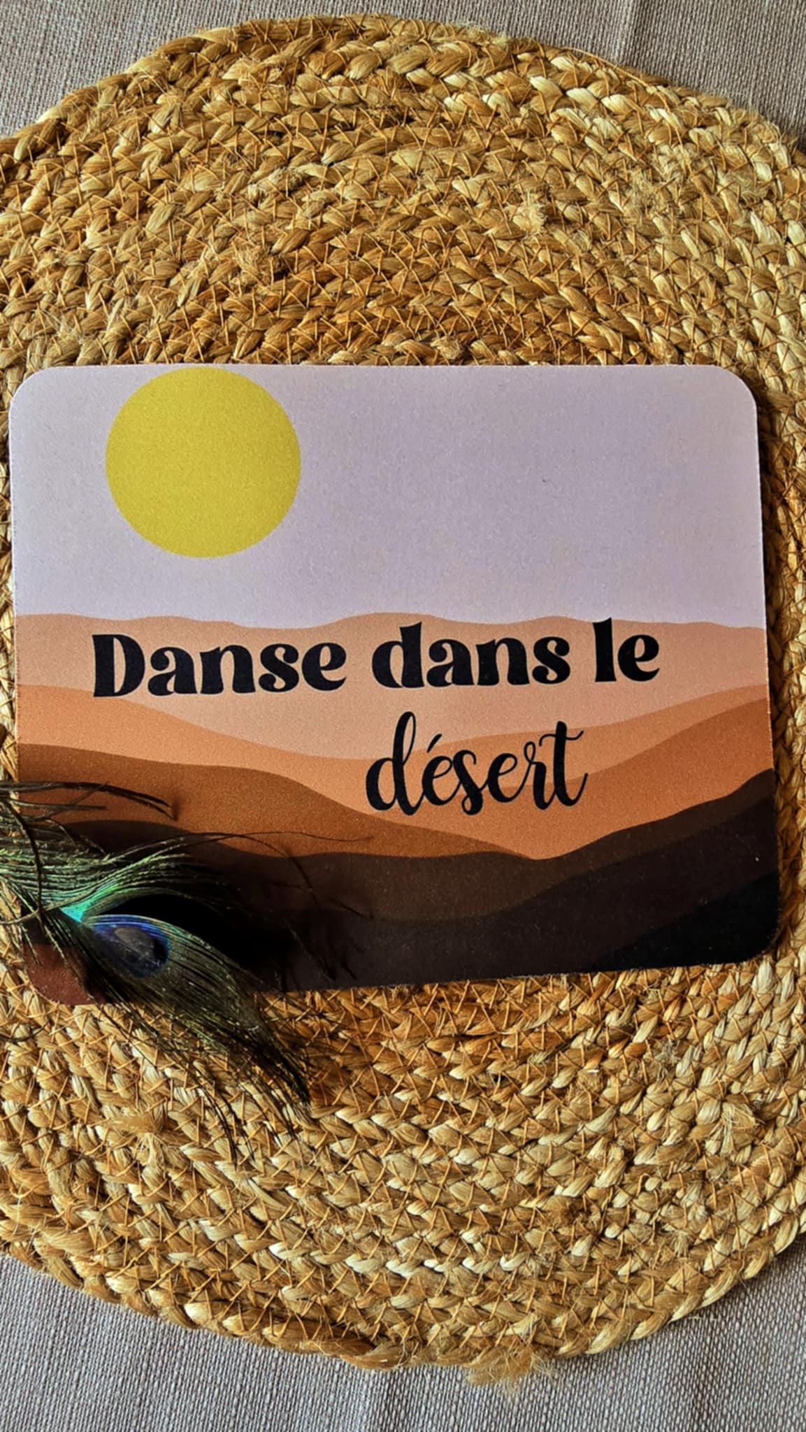 Tapis de souris personnalisable – confort et style au quotidien