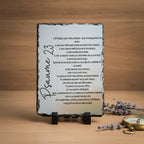 Ardoise décorative 15 × 20 cm – Verset biblique