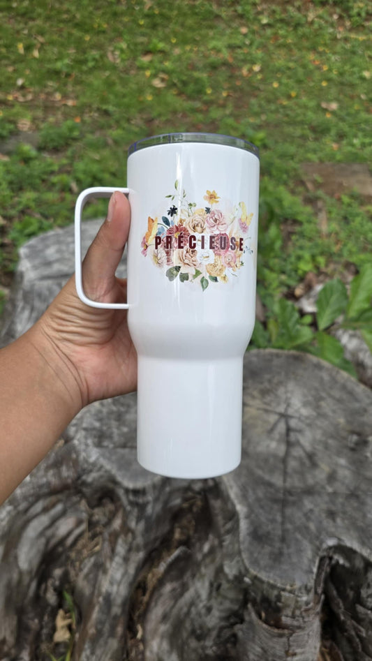 Mug de voyage chrétien - 750 ml personnalisable - pratique et inspirant