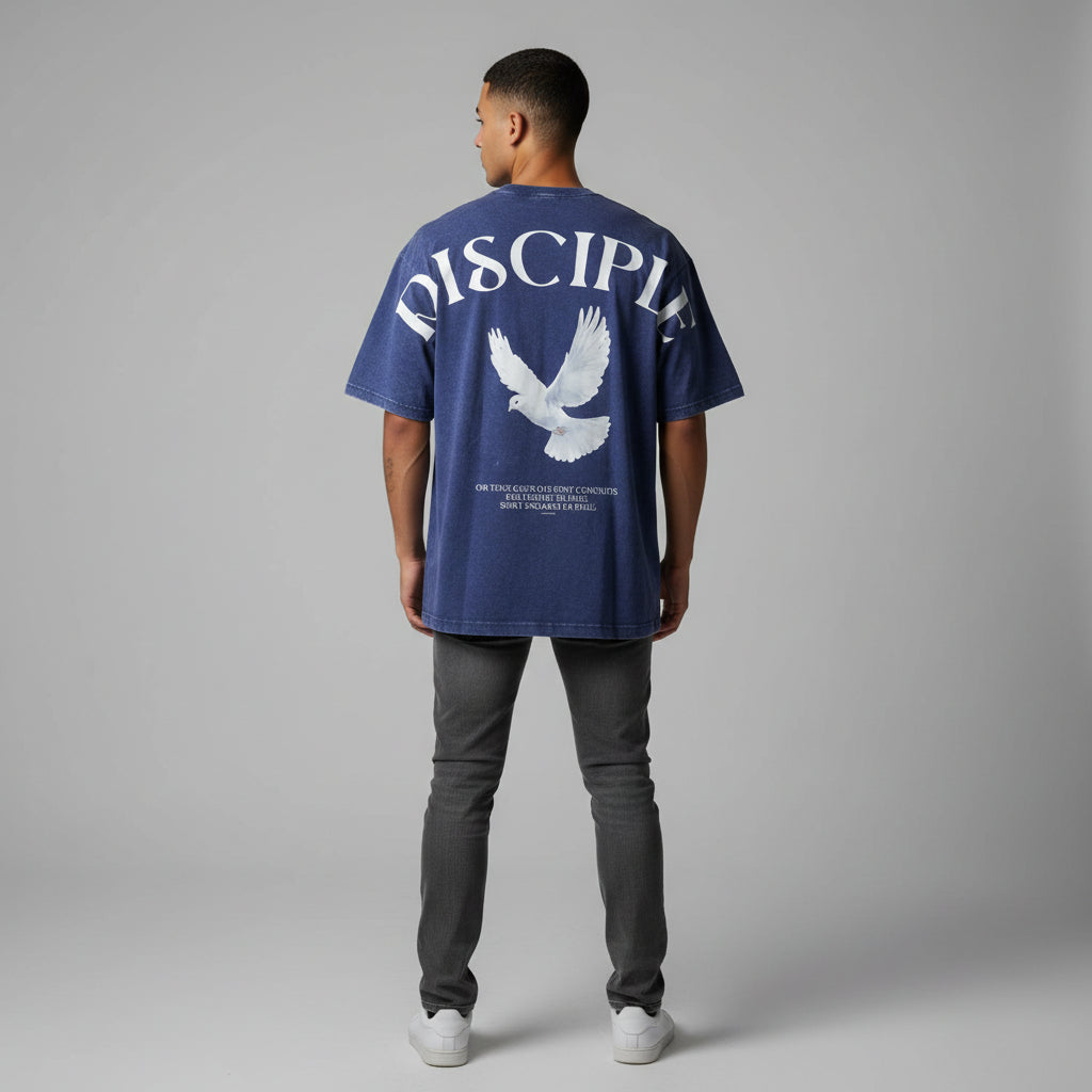 Tee-shirt oversize “DISCIPLE” 🕊️