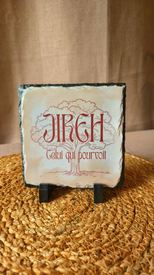 Ardoise 15x15 personnalisable – décoration et message inspirant