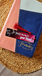 Marque-page en aluminium chrétien et/ou personnalisable – élégant et durable