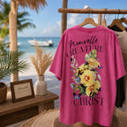Tee-shirt oversize rose - Nouvelle créature