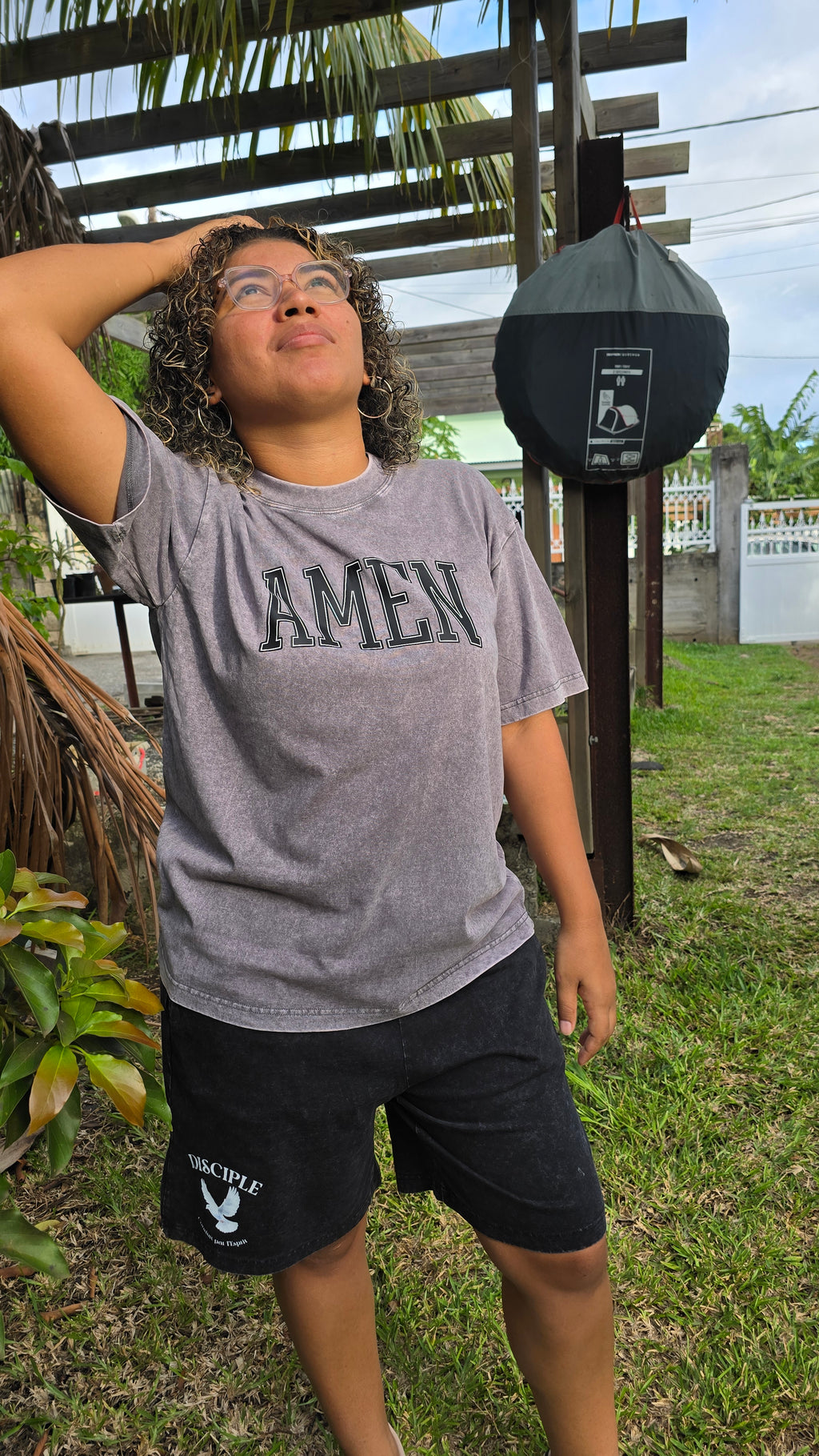 Tee-shirt oversize chrétien « Dieu a un plan pour ta vie »