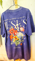 Tee-shirt oversize « Jésus, le Chemin, la Vérité, la Vie »