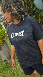 Tee-shirt oversize chrétien « Mon refuge »