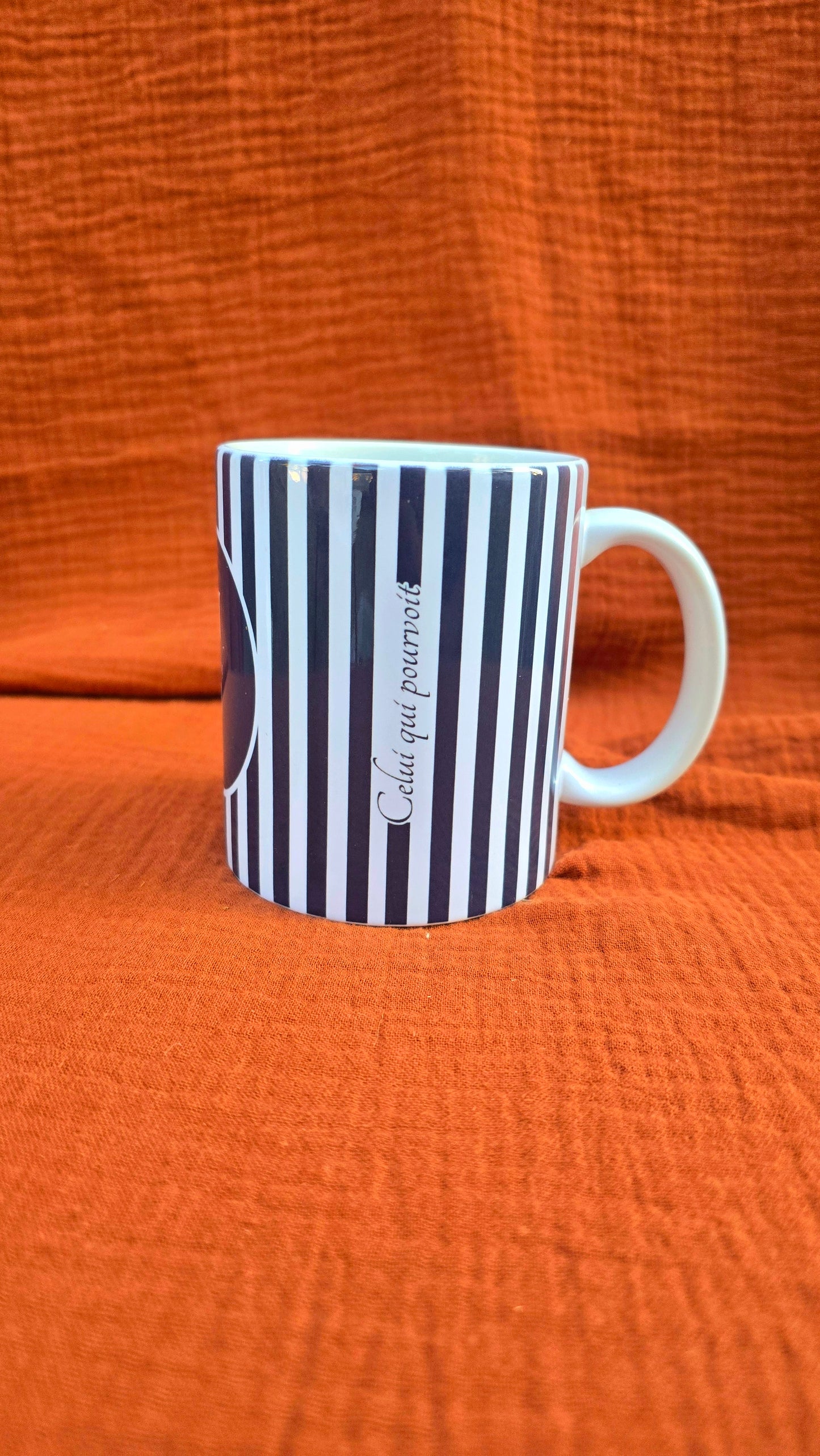 Mug a rayure "Jireh"