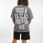 Tee-shirt oversize chrétien « Dieu a un plan pour ta vie »