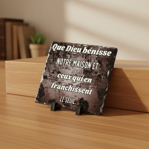 Ardoise décorative 20×20