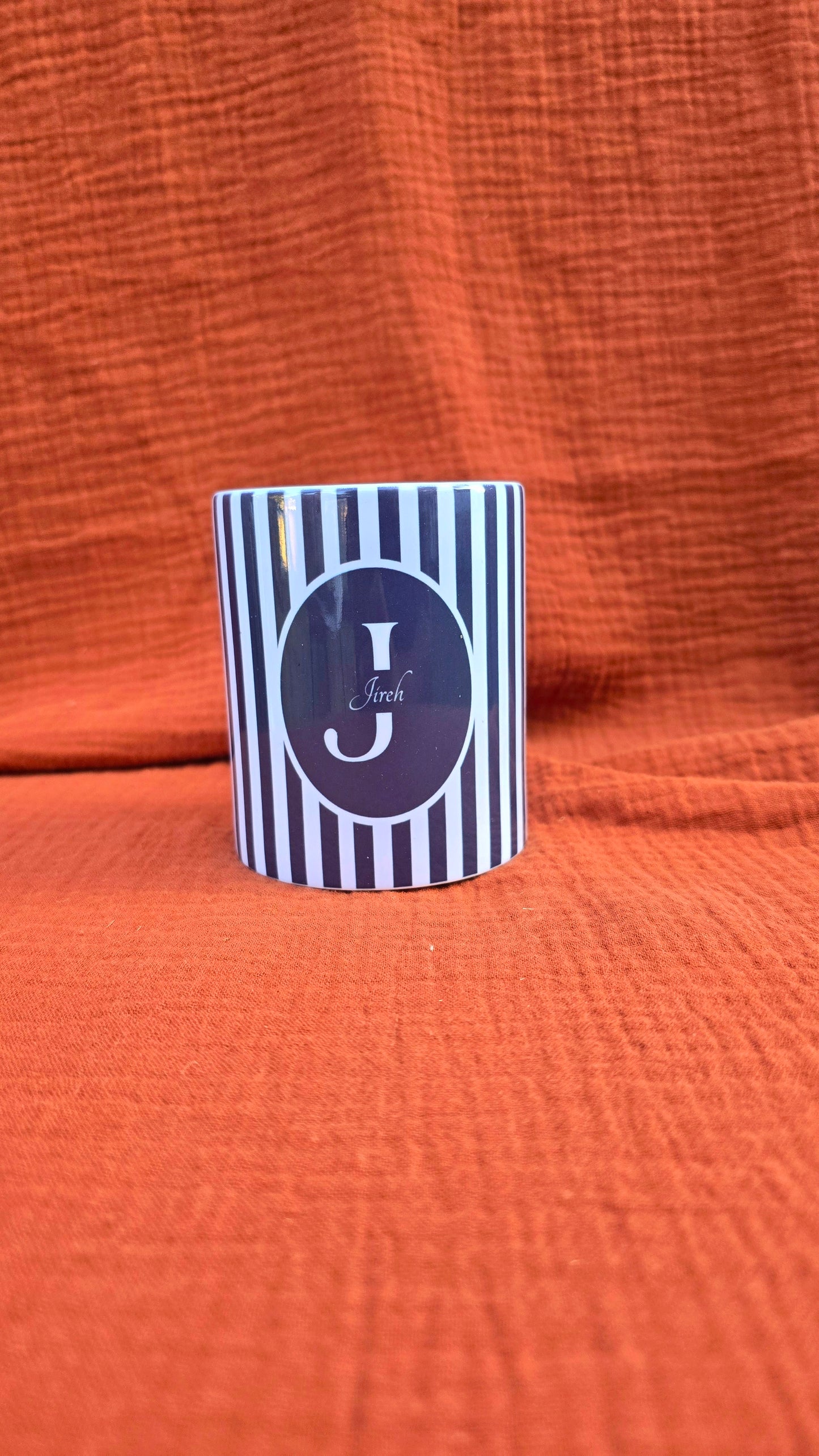 Mug a rayure "Jireh"