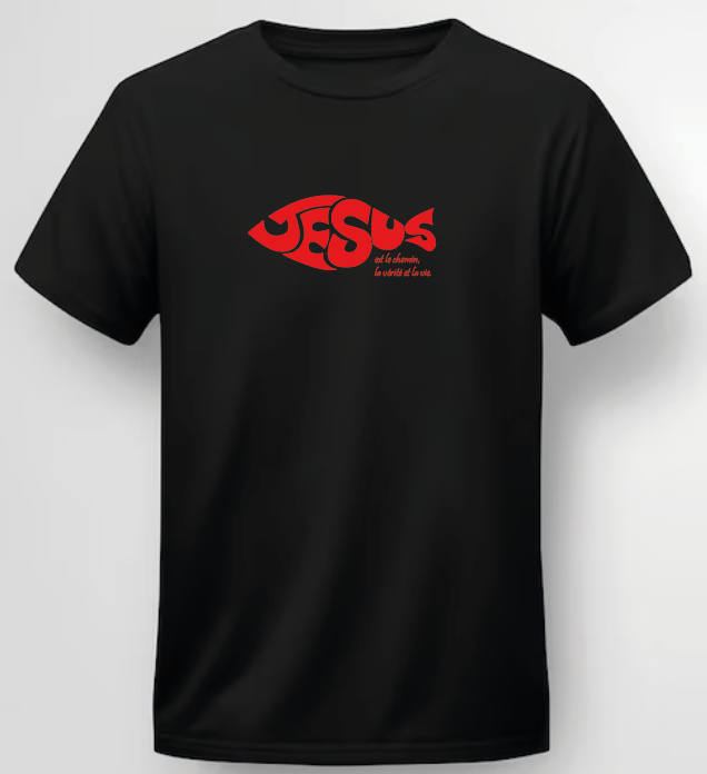 ee-shirt “Jésus” – design unique et message de foi