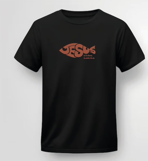 ee-shirt “Jésus” – design unique et message de foi